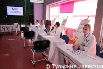 В Туле прошла презентация модельного избирательного участка на выборах Президента России