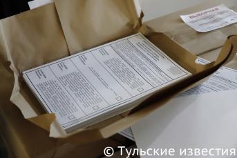В Тульской области изготовили бюллетени на выборы Президента России