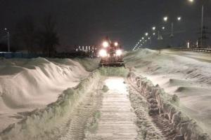 7 тысяч кубометров снега вывезли с тульских улиц вчера.