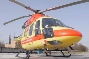 Медики добираются до жителей отрезанных паводком сел в Тульской области на вертолете.