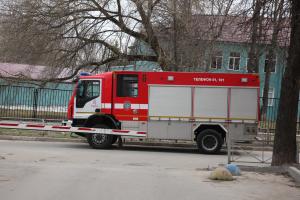 Огнеборцы тушили неэксплуатируемое сооружение в Щекинском районе.