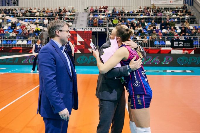 Тульские волейболистки получили звание «Мастер спорта РФ»