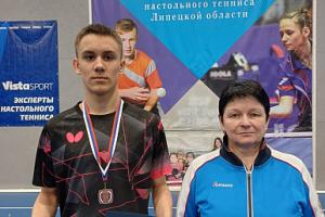 Тульский теннисист завоевал бронзу первенства ЦФО.