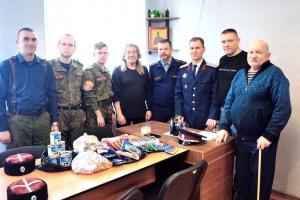 Тульские казаки собрали гуманитарную помощь бойцам СВО.