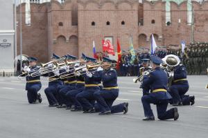 На площади Ленина в Туле прозвучали песни военных лет.