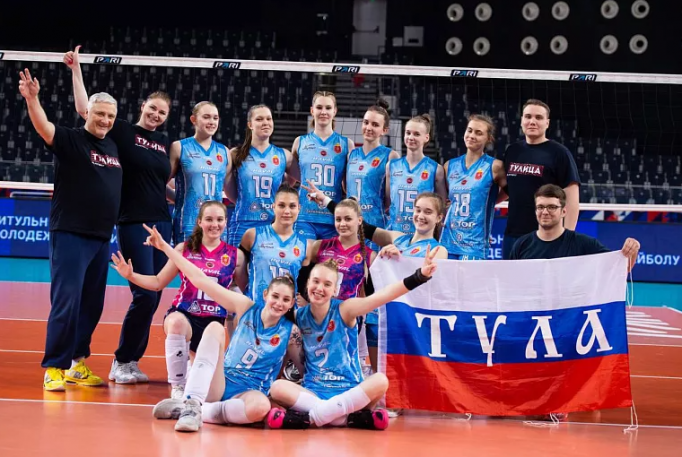 Волейболистки «Тулицы - 2» завершили сезон Молодежной лиги 