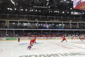 Российские хоккеисты в Туле победили сборную Белоруссии.