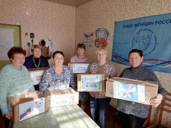 Жительницы Кимовского района собрали новые посылки для участников СВО