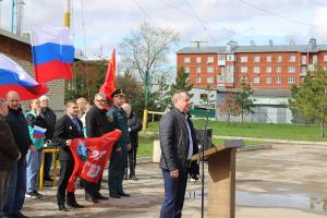 Воловский район поучаствовал в марафоне «Равнение на Знамя Победы!».
