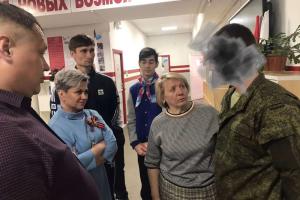 В Алексеевской школе Тепло-Огаревского района побывал участник специальной военной операции.