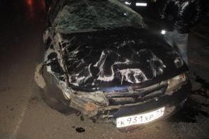 В Кимовске иномарка с пьяным водителем за рулем влетела в прицеп и раздавила людей.