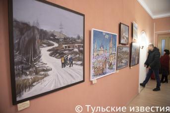 Выставка «Зимняя палитра»