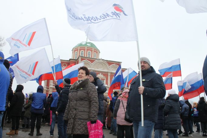 Тульские активисты ОНФ приняли участие в митинге-концерте «Россия в моем сердце»