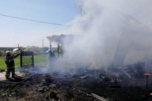 В Туле в СНТ «Бабанино» за 3 минуты сгорела дача.