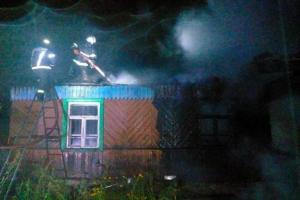 В Донском при пожаре в частном доме погибли два человека.
