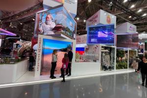 «Ростелеком» предложил гостям международной выставки «Россия» интерактивное путешествие по Тульской области.