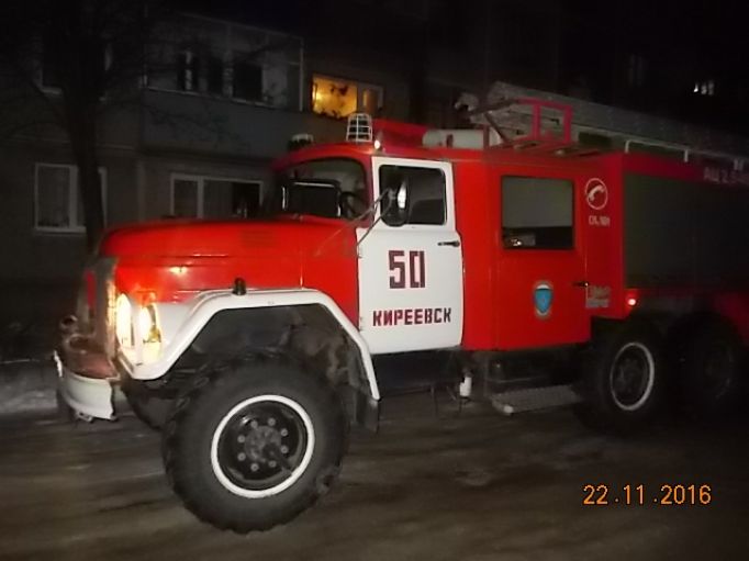 Киреевские пожарные спасли из горящего дома девять человек 