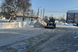 Почти 7 тысяч кубометров снега вывезли за сутки с улиц Тулы.