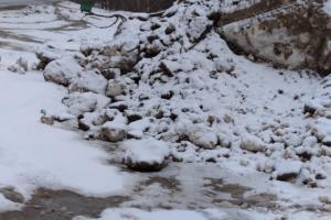 В Туле накажут за сброс грязного снега на берегу Воронки.