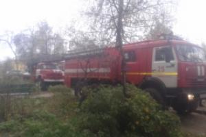 Новомосковские спасатели спасли из горящего дома двух человек  .