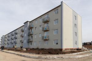 В Ясногорске строительство дома для переселенцев завершится до 1 декабря.