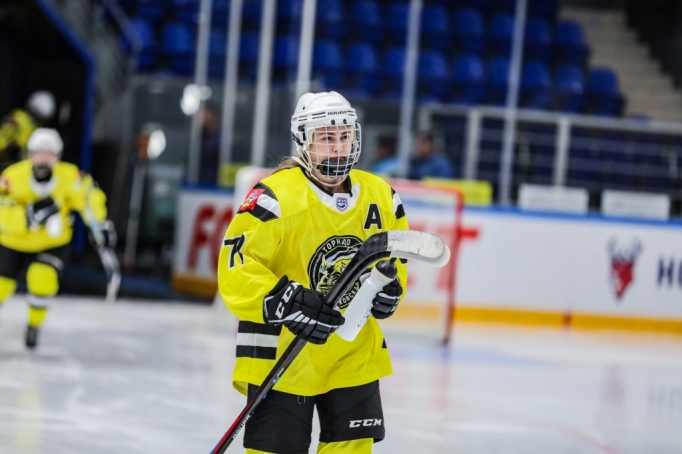 Алексинская хоккеистка стала самой быстрой на Матче звёзд ЖХЛ