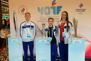 Туляки в Москве приняли участие в Международном форуме юных олимпийцев.