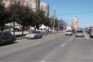 На проспекте Ленина "Лада" сбила пешехода.