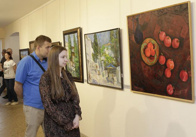 В Крапивне открылась выставка, посвященная столетию СССР