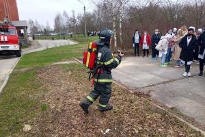 В Белевской больнице прошли пожарно-тактические учения .