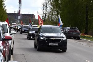 В Щёкинском районе провели автопробег по местам боевой славы.