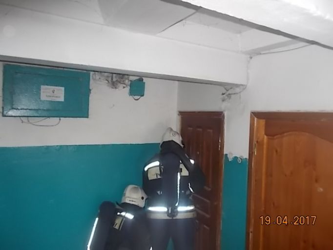 В Киреевске пожарные спасли человека