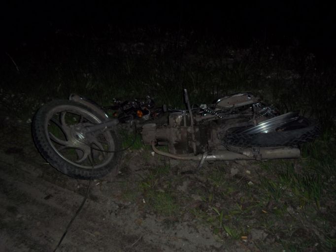 Под Кимовском в аварии погиб юный пассажир мотоцикла 