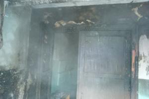 В Туле произошел пожар, огнеборцы спасли 5 детей и 13 взрослых.