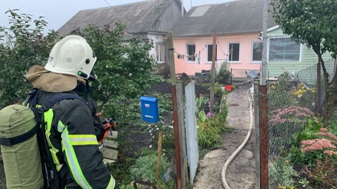 В Узловском районе пенсионер погиб при пожаре в сельском доме