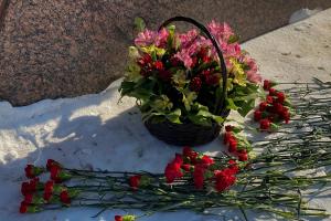 В Узловском районе открыли мемориальную доску земляку, погибшему в СВО.
