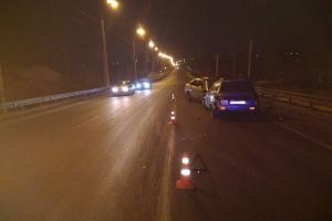 В Тульской области столкнулись три автомобиля – трое пострадавших .
