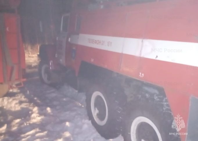 В Кимовске при пожаре в доме погиб человек