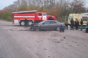 В Узловском районе два автомобиля не поделили дорогу .