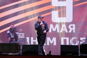 Олег Газманов выступил на праздничном концерте в Туле.