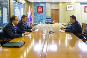 Тульский губернатор встретился с директором Агентства стратегических инициатив.