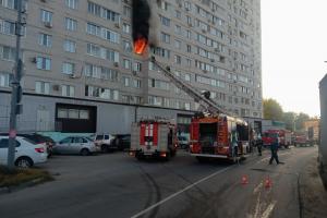 В Туле при пожаре в квартире на ул. М.Горького спасли 18 человек.