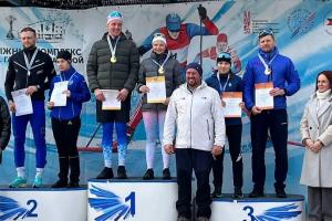 Туляки завоевали медали на ЧР по лыжным гонкам и биатлону среди спортсменов с поражением зрения.