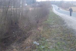 В Суворовском районе погиб пассажир иномарки, вылетевшей с трассы.