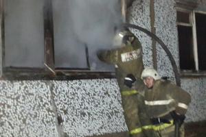 В Ясногорском районе выгорел дом.