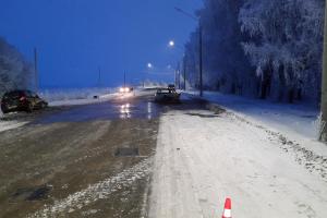 В Тульской области «Опель Астра» столкнулся с автоледи .