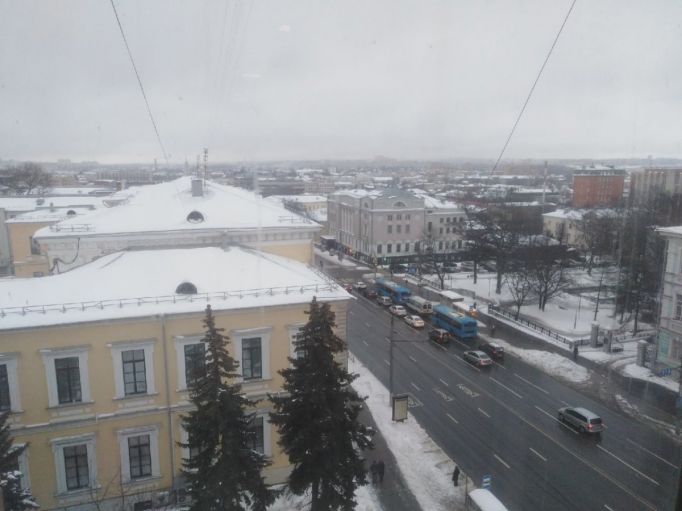 По прогнозам синоптиков, снегопад в Тульской области продолжится