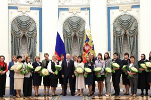 Владимир Путин вручил государственные награды трём тулячкам.