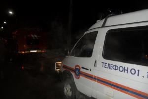 В Туле вечером на пожаре пострадал человек .