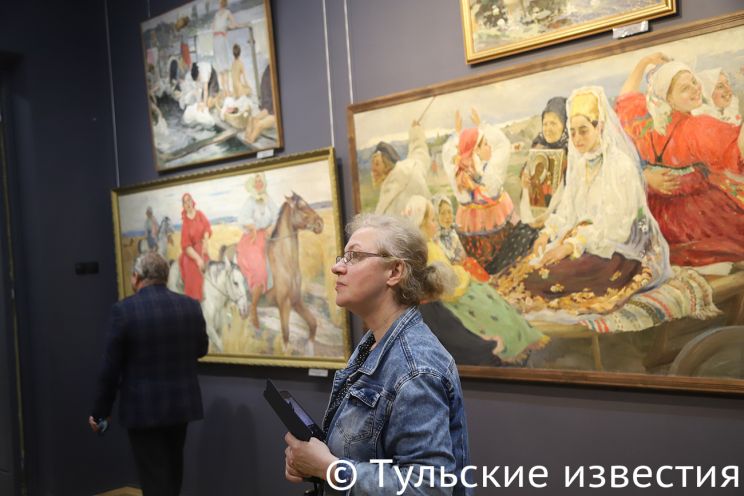 В Туле открылась выставка «Александр Бучкури и Елена Киселёва»